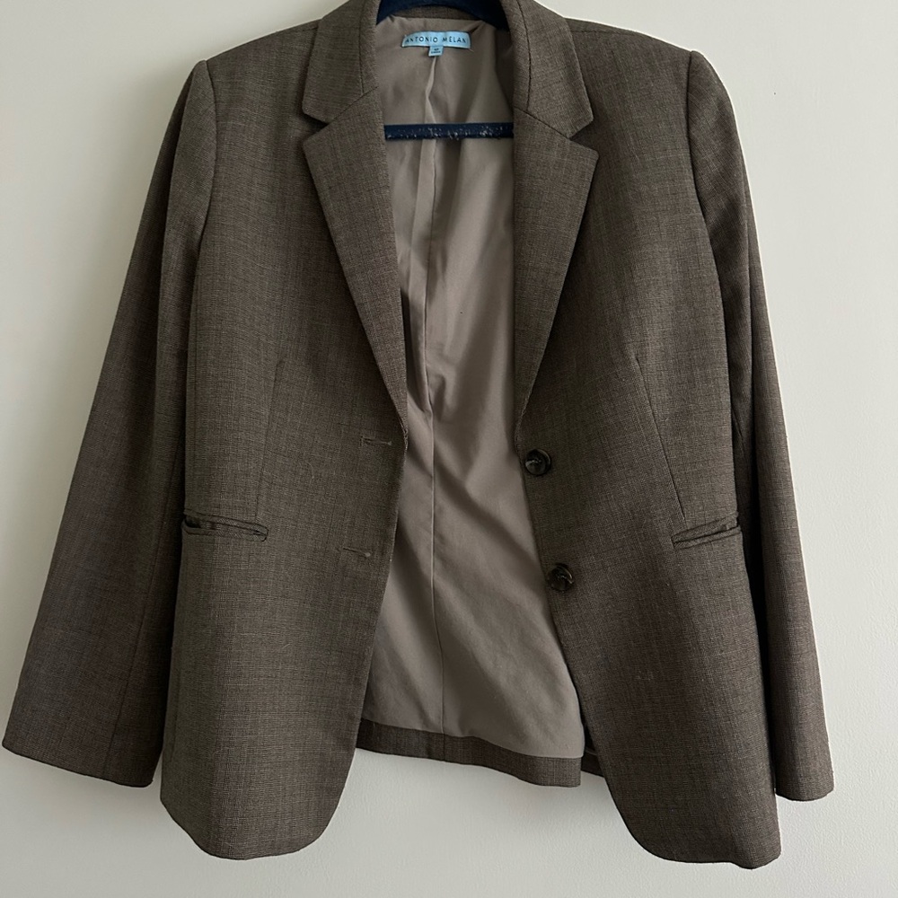 ANTONIO MELANI Brown Blazer